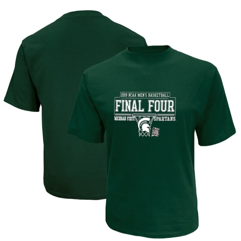 Michigan State Spartans Russell 2019 Ncaa Mens Basketball Tournament Size 2xl